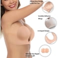 thumbnail image 3 of Sujetador Push Up Sticky sin Tirantes Sin Respaldo Adhesivo Invisible, con Cubre pezones Sincero Electrónica, 3 of 6