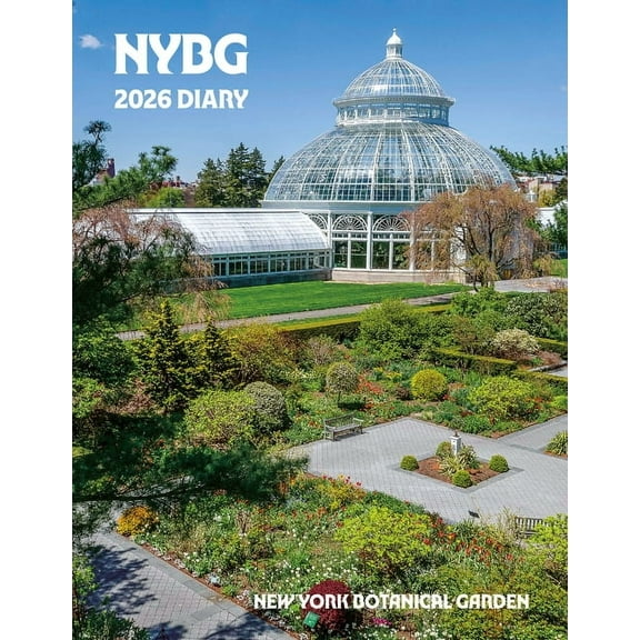 2026 New York Botanical Gardens Deluxe Diary Planner, (Paperback)