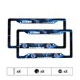 thumbnail image 2 of TitansAluminum License Plate Frame Four-Hole License Plate Frame (one pair) 12 Inches x 6 Inches Sun-Proof and Rust-Free Suitable For Cars/Trucks/SUVs, 2 of 10