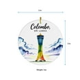 thumbnail image 5 of Colombo Sri Lanka Christmas Ornament, Collection of City Travel Souvenirs for Family and Friends, Christmas Tree Ornament City Travel, Trips of The Year, Christmas Ornament 2025, 5 of 5