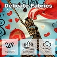 thumbnail image 3 of Eiffel Tower Throw Pillows Set of 2 with Unique Patterns Covers - Available in 16x16, 18x18, and 20x20 Inches for Various Occasions - Includes Throw Pillow Inserts, 3 of 6