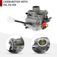 thumbnail image 5 of Carburador Pd24j para ciclomotores Scooter Gy6 de 4 tiempos, 125cc, 150cc, Atv, Go Karts, Qmj/qmi157, Qmj/qmi152, colector de admisión Fiamet, 5 of 5
