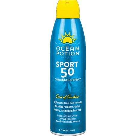 sunscreen potion spf spray oz ocean