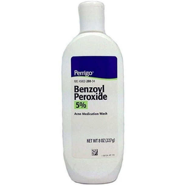 Perrigo Benzoyl Peroxide Wash, 8 oz