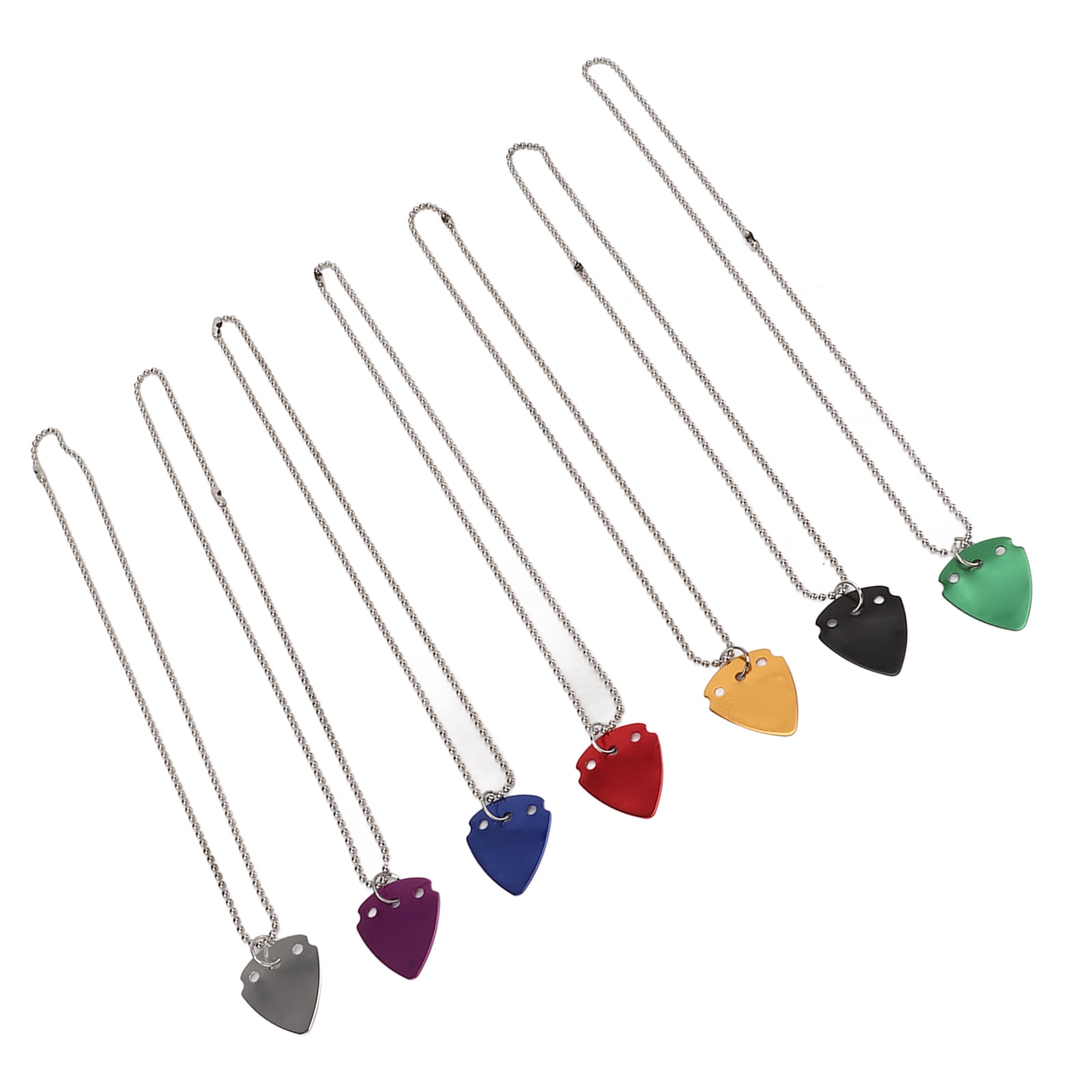 Guitar Pick Necklace, Unique Guitar Pick Decorative Metal For Lover