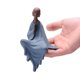 thumbnail image 5 of Pequeña estatua de monje Buda para mesa, figuras de oficina, colección de adornos para macetas Meditación, 5 of 5