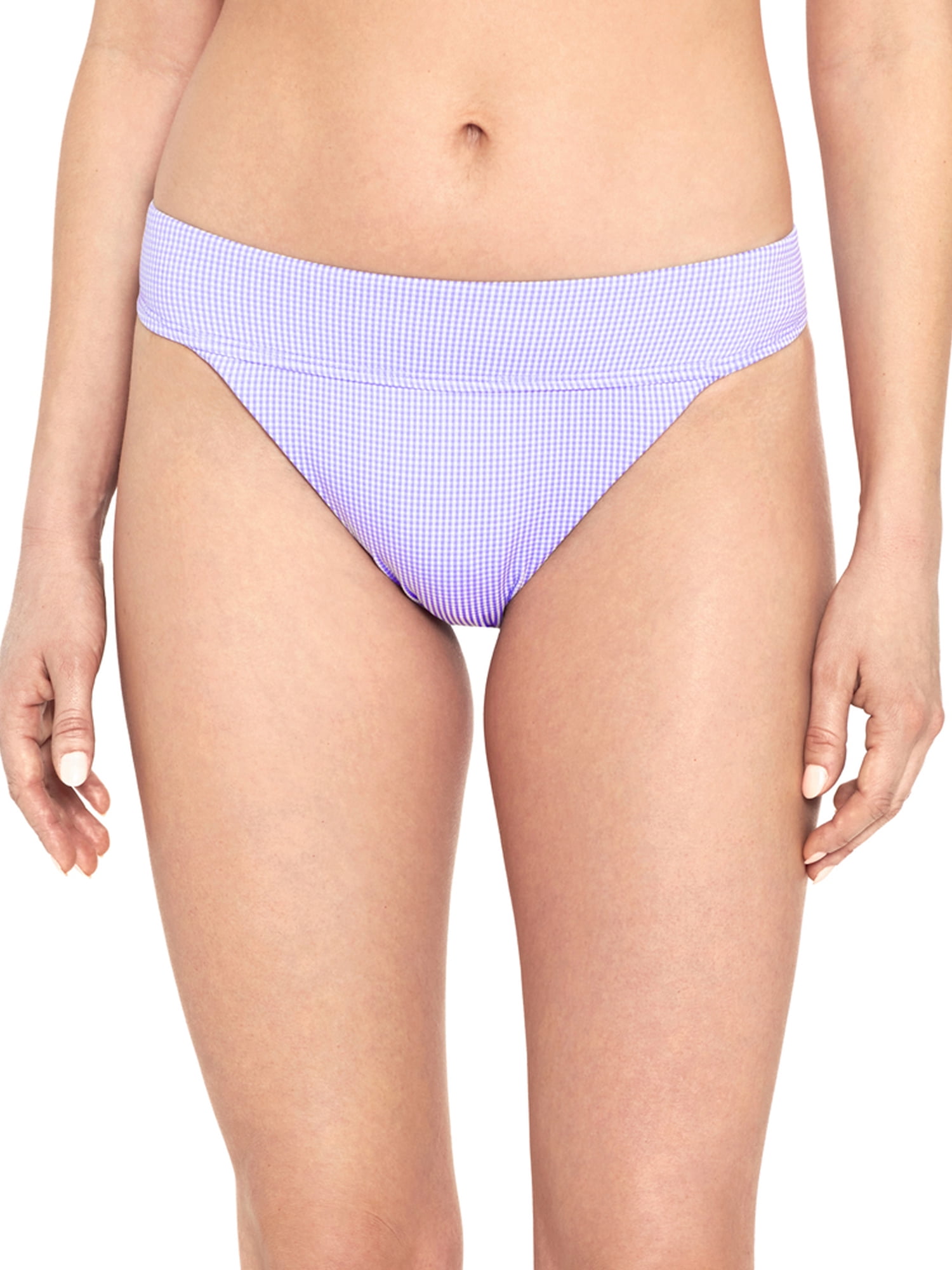 Time And Tru Women's Gingham Bikini Bottom