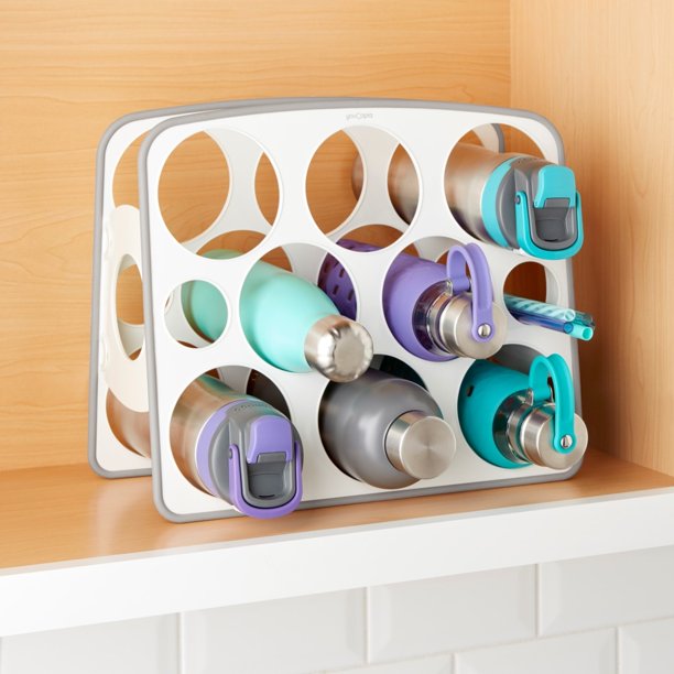 YouCopia BottleStand Travel Mug and Water Bottle Organizer Walmart