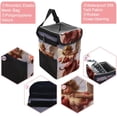 thumbnail image 2 of Cupid Foldable Car Trash Can with Lid, Leak-proof and Hanging Storage Bag - Car Trash Bin for Convenient Use, 2 of 6