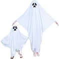 thumbnail image 4 of Boy Girl Halloween Ghost Costume Kids Ghostly Costume Halloween Ghost Cosplay Outfits for Kids/Teen/Adult, 4 of 4