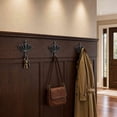 thumbnail image 5 of Fmxomd Rustic Cast Iron Coat Hooks (1Pack), Wall Mounted, Farmhouse Decorative, Heavy Duty Wall Hooks for Hanging Coats, Hats, Towels, 5 of 9