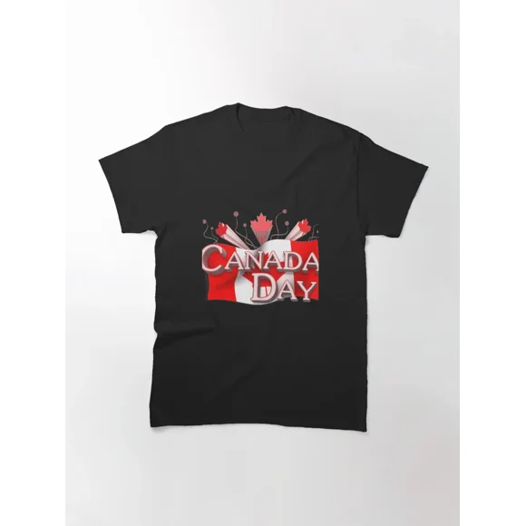 Canada Pride Day National Celebration Patriotic Maple Leaf Unisex T-Shirt M11816, up to size 5XL