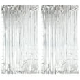 thumbnail image 1 of UPGRATOR 2Ensemble Couverture Isolée en Film d'Aluminium Rétention de Chaleur Argentée pour Situations d'Urgence et Explorateurs, 1 of 4