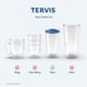 thumbnail image 2 of Tervis Tapa de viaje fabricada en Estados Unidos, vaso de viaje con aislamiento de doble pared, mantiene las bebidas frías y calientes, se adapta a vasos de 16 oz, color rojo, 2 of 4