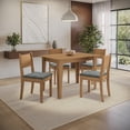 thumbnail image 1 of Juego Comedor Kappesberg 1.2m con 4 Sillas Cora Canela/Gris, 1 of 10