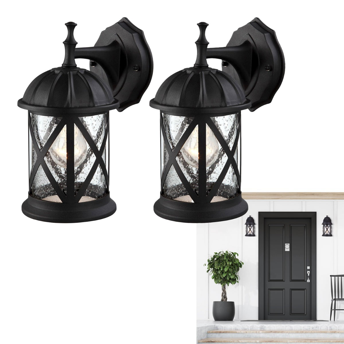 Outdoor Exterior Wall Lantern Light, Lantern Porch Light Fixture