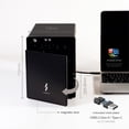 thumbnail image 2 of Gabinete para discos duros SATA de 4 bahías Mediasonic USB 3.2 Gen 2, 2 of 6