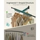 thumbnail image 4 of Tendedero de ropa SONGMICS, de pared, plegable, 21 ganchos, 4 of 8