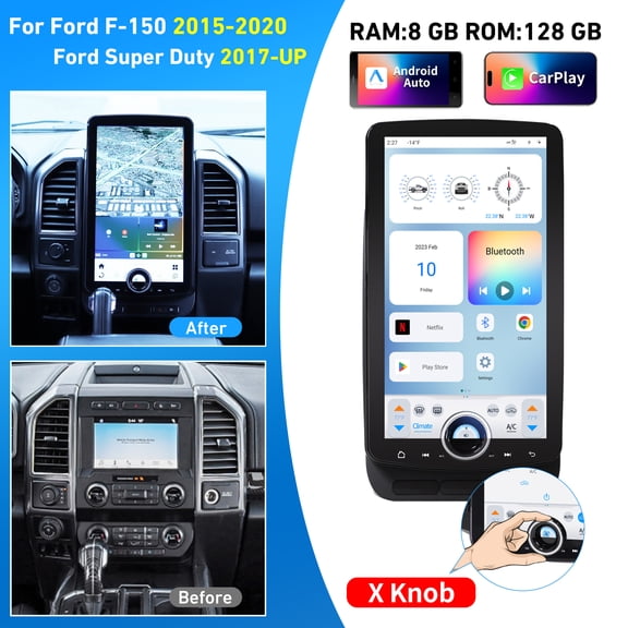 Linkswell | 2015-2022 Ford F-Series T-Style XL15.6“  Radio