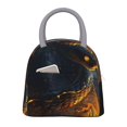 thumbnail image 1 of Fotbe Glowing Snake Dark Forest Bolsa de Almuerzo con Estampado, Lonchera Aislada, Contenedor de Comida Reutilizable Tipo Cooler a Prueba de Fugas, 1 of 6