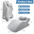 thumbnail image 7 of Multifunctional Prone Position Pillow - Ergonomic Bed & Floor Cushion for Reading, Sleeping & Relaxation, 7 of 7
