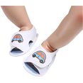 thumbnail image 2 of EYIIYE Baby Sandals Cartoon Print Stripe Print Summer Shoes, 2 of 5