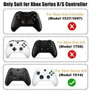 Replacement Shell Kit for Xbox Series X & S Controller, Full Shell Cover, Panel, Mid Frame, Side Rails, Buttons (ABXY, LT RT, LB RB) DIY Shell and Thumbsticks-Blue