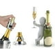 thumbnail image 2 of 2 piezas de acero inoxidable Tapón de vino Sellador al vacío Tapón de botella de vino espumoso Tapón de champán sellado con escala Tim (dorado), 2 of 5