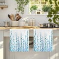 thumbnail image 4 of Blue Kitchen Towels Set of 2, Polka Dots Watercolor Abstract Art Absorbent Dish Towels for Kitchen, Microfiber Hand Towel, Quick Drying Tea Towel for Cleaning Decorative Dishcloths, 4 of 7