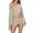 Beige, variant on Two Piece Sets For Women Summer Women's Beach Sun Protection Long Sleeve Top And Skirt Set Breathable Lightweight 2 Piece Outfit for Summer