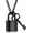 Black Set, variant on Padlock Necklace Stainless Steel Lock Chain for Men Women Cremation Jewelry for Ashes Urn Necklace Keepsake Memorial Punk Lock Pendant Ashes Holder