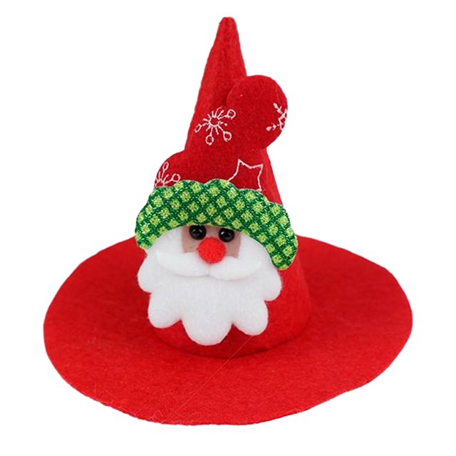 Greeniant Vestido navideño para perros, sombrero para mascotas, accesorios para la cabeza, suministros para fiestas y festivales, gorras navideñas para Ropa para mascotas Tipo 5 Greeniant PT004241-05