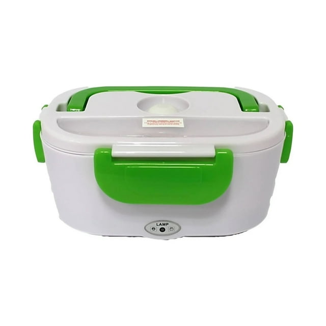 Boîte à Lunch Électrique Élégante pour Emporter, Chauffe-Nourriture Portable pour Repas Rapides, Contenant en Acier Inoxydable Qui Maintient le Goût et la Texture, Conception Étanche pour des Voyages Sans Tracas
