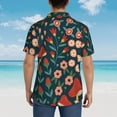 thumbnail image 6 of Disketp Hawaiian Shirts For Men,Berries And Flowers Print Mens Casual Short Sleeve Button Down Shirts Beach Shirt, 6 of 8