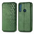 thumbnail image 3 of Étui pour Motorola MOTO One Fusion Plus, Portefeuille à Rabat Magnétique Protecteur - Vert, 3 of 5