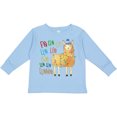 thumbnail image 3 of Inktastic Cute Christmas Fa Lla Llama Boys or Girls Long Sleeve Toddler T-Shirt, 3 of 5