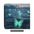 thumbnail image 3 of Decal Skin for PS4 Slim / PS4 Pro / PS4, Whole Body Vinyl Sticker Cover for Playstation 4 Console and Controller (Butterfly Ocean-1), 3 of 5