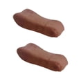 thumbnail image 5 of TISHITA 2 Pack Ergonomic Armrest Pads, Elbow Support Cushions, Practical Arm Pads, Armrest Pads, Armrest Cushions for Apartments And Dormitories Coffee, 5 of 8