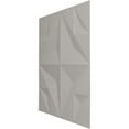 thumbnail image 4 of Ekena Millwork 19 5/8"W x 19 5/8"H Crystal EnduraWall Decorative 3D Wall Panel, UltraCover Satin Blossom White (12-Pack for 32.04 Sq. Ft.), 4 of 6