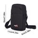 thumbnail image 3 of Riñoneras Riñoneras Bolso Bandolera De Lona Bolso De Compras Informal Bolsos Para Teléfono De Gran Capacidad (Negro), 3 of 7