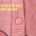 thumbnail image 4 of Cinnamoroll Anime Sanrioed Long Sleeve Pajamas Parent-Child Winter Kuromi Melody Kawaii Cute Coral Velvet Homewear Clothes Kids, 4 of 5