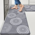 thumbnail image 1 of Alfombrillas de cocina LuxStep, antifatiga, impermeables y antideslizantes, color gris, 1 of 7