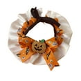 thumbnail image 4 of Disfraz de calabaza para Halloween para mascotas, accesorio decorativo para Halloween, babero para mascotas pequeñas, medianas, niñas, niños, gatos y Naranja S, 4 of 8