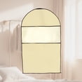 thumbnail image 2 of Unique Bargains 3 Pcs Dustproof Perspective Garment Bag for Closet  Beige 31.5"x23.62", 2 of 6