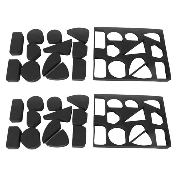 Juego de Moldes con de de Cerámica, 24 Herramientas de Molde para Hacer Tazas DIY para Arcilla, Cortadores de Arcilla de Cerámica, Molde con de de Café