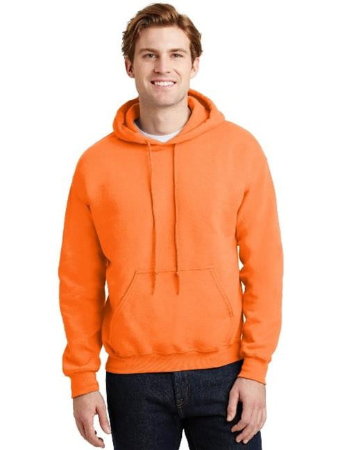 Gildan 18500 Heavy Blend Hooded Sweatshirt, Safety Orange - 5XL ...