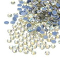 thumbnail image 1 of Uxcell Hotfix Rhinestones Flatback Crystal Glass Gems for Craft Clothes DIY Decoration Bright Light Yellow 4.8mm, 1 of 5