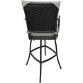 thumbnail image 2 of Outdoor or Indoor 30" Bar Stool - Ofir - White Linen - Gray, 2 of 8
