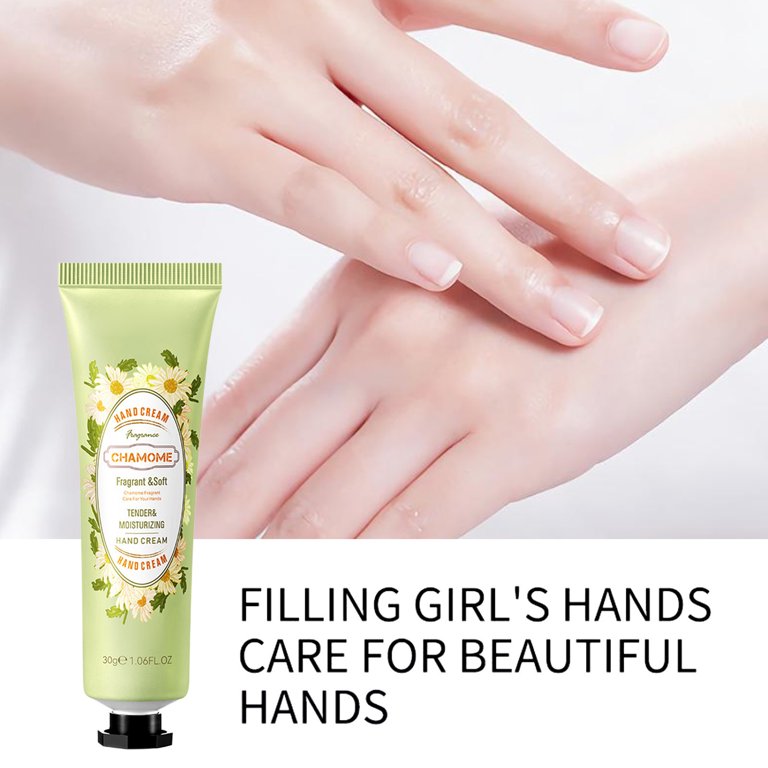 HHBEAUTY Hand Cream, Instant Relief Moisturizing Hand Lotion for Dry Hands,  Shea Butter Lotion for Dry Cracked Hands, Non Greasy, Chamomile Flavor
