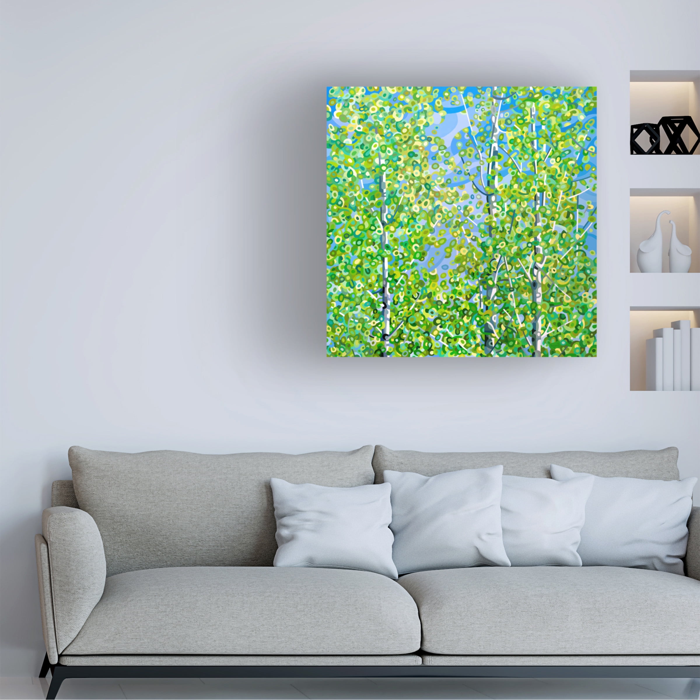 Mandy Budan 'Among Friends' Canvas Art